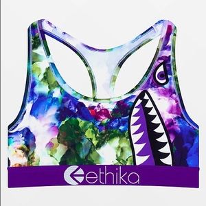 Ethika Sports Bra “Marble Petal”